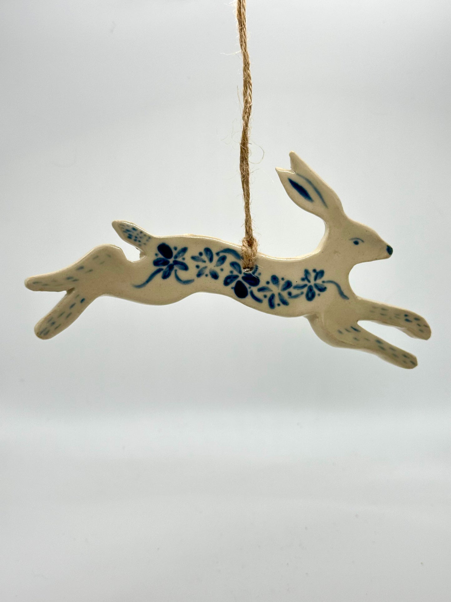 Running Hare Ornament